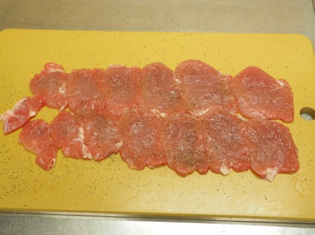 豚ヒレ肉のミラノ風カツレツ031