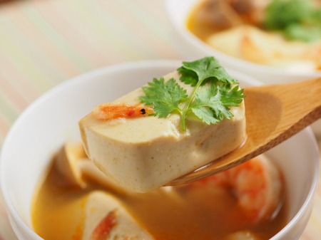 カレー豆腐のエスニックスープ046