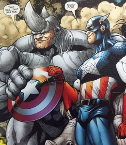 アメコミを読む First Day On The Job Captain America The Fighting Avenger