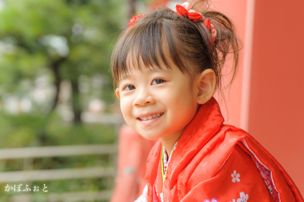七五三の出張撮影（３歳）＠日枝神社 by「かぼふぉと」