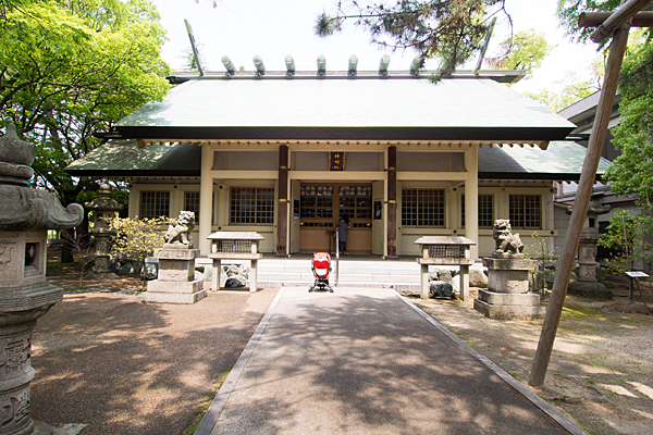 城屋敷神明社拝殿