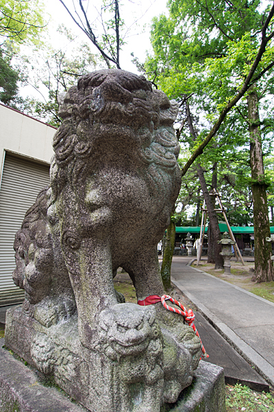 城屋敷神明社狛犬