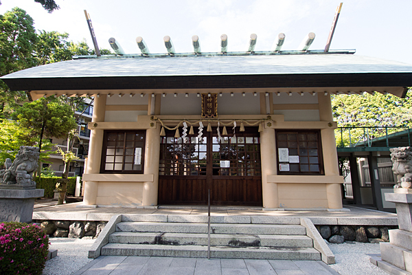 藤森神明社拝殿