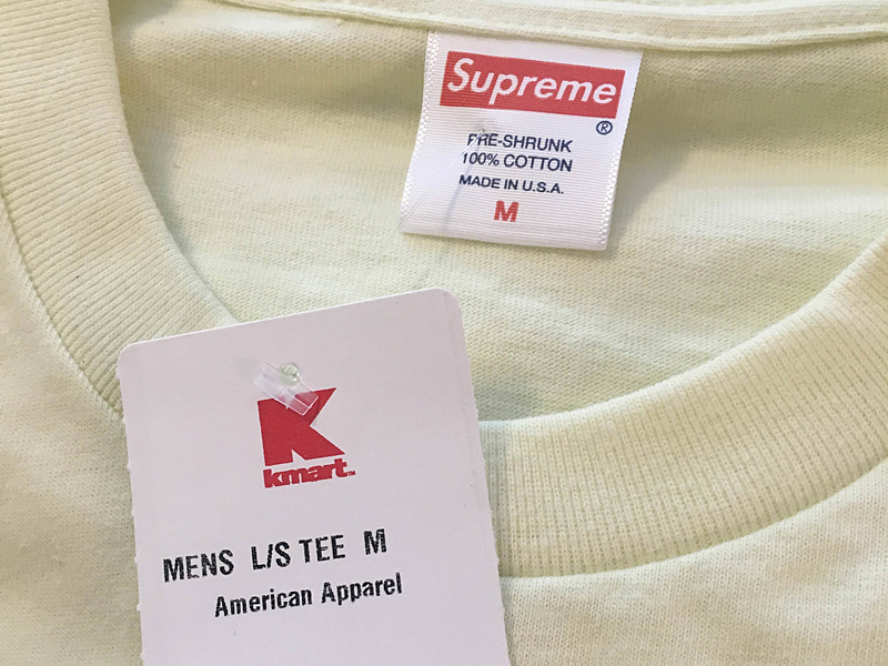 アメリカのKマートでSUPREMEのTシャツが4ドルで販売される珍事が発生 - fashionnews