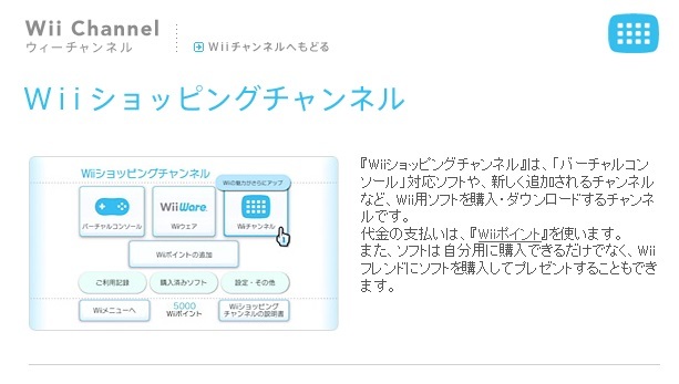 絶対simple主義 数々の傑作が集った Wiiショッピングチャンネル が2019年1月31日に終了へ ポイント追加は来年3月まで